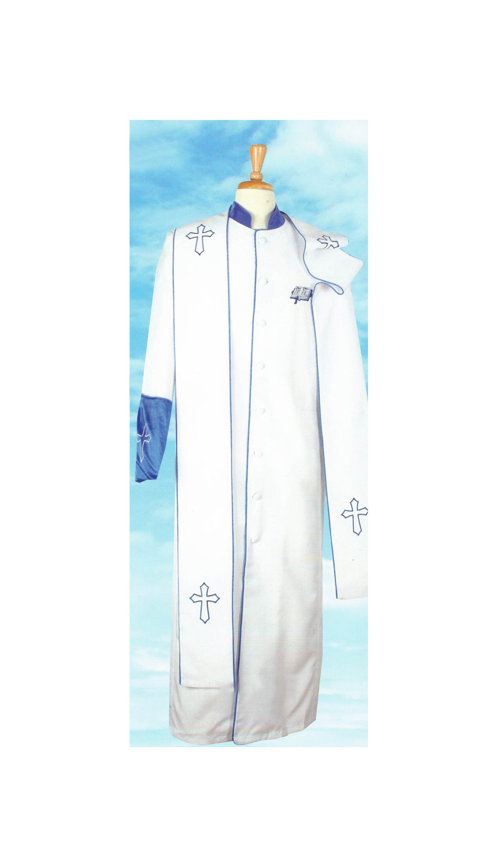 Sapphire Church Robe