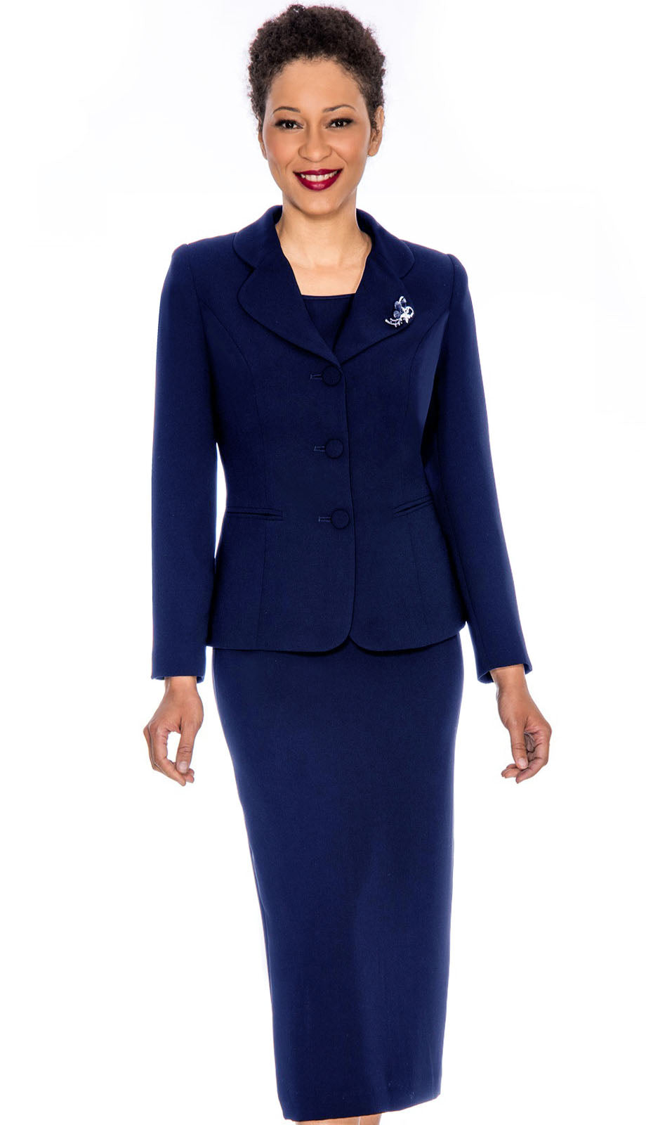 Giovanna 0824-NVY-CO Church Suit