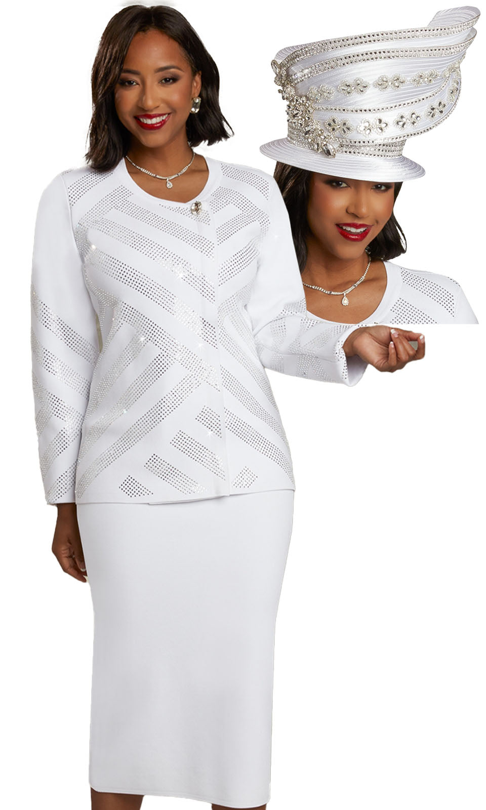 Donna Vinci 13355-IH Church Suit