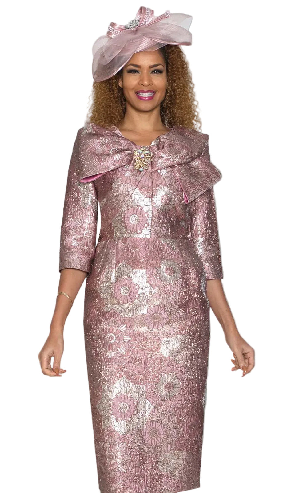 Lily And Taylor 5184-MAU Church Dress