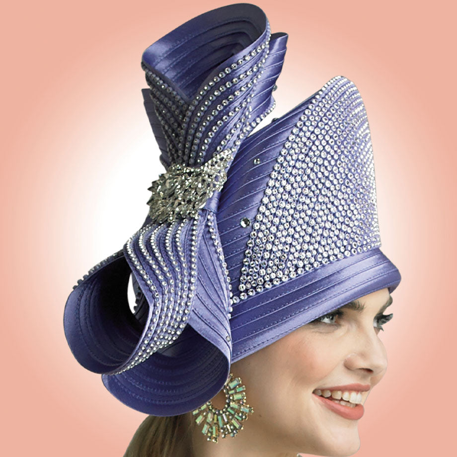 Lily And Taylor H389-LAV Church Hat