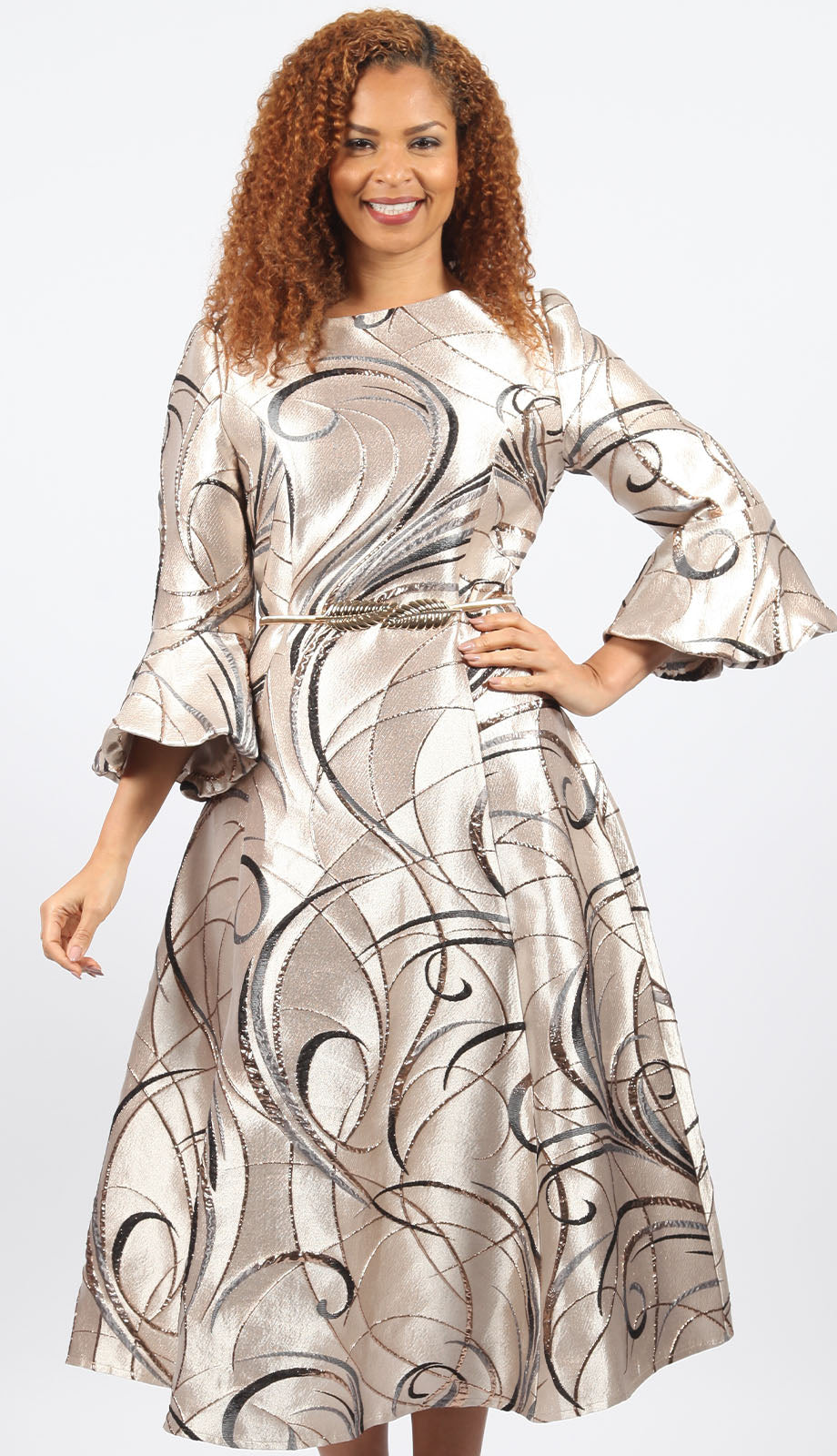 Diana Couture 8945-CWB Church Dress