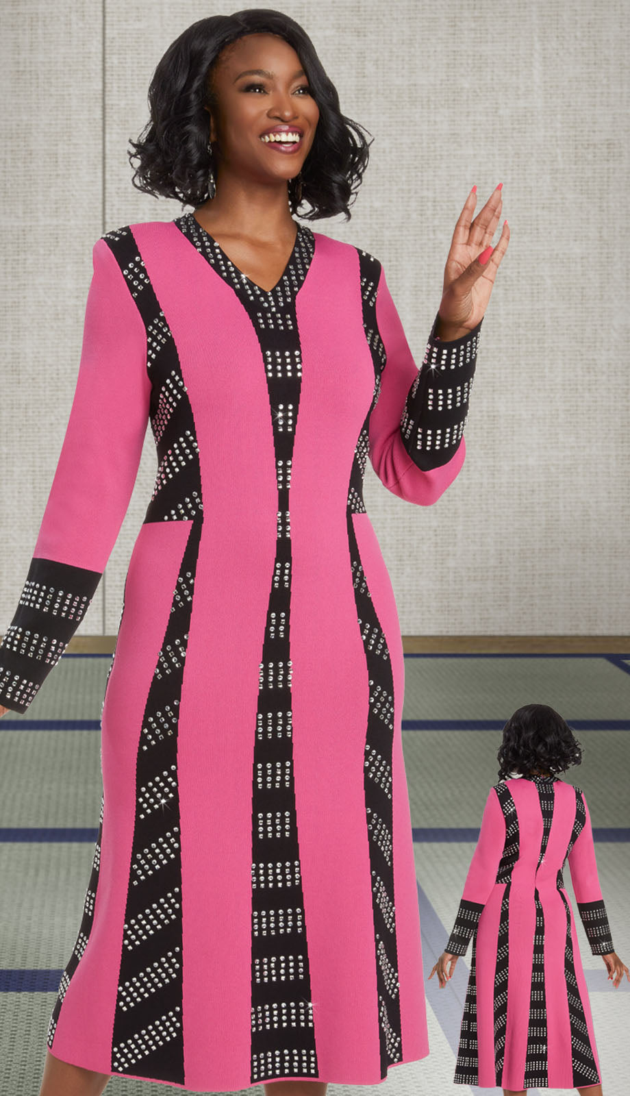 Donna Vinci 13381-QS Church Dress