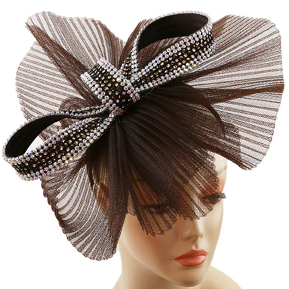 Sunday Fascinator 272HB-BRN