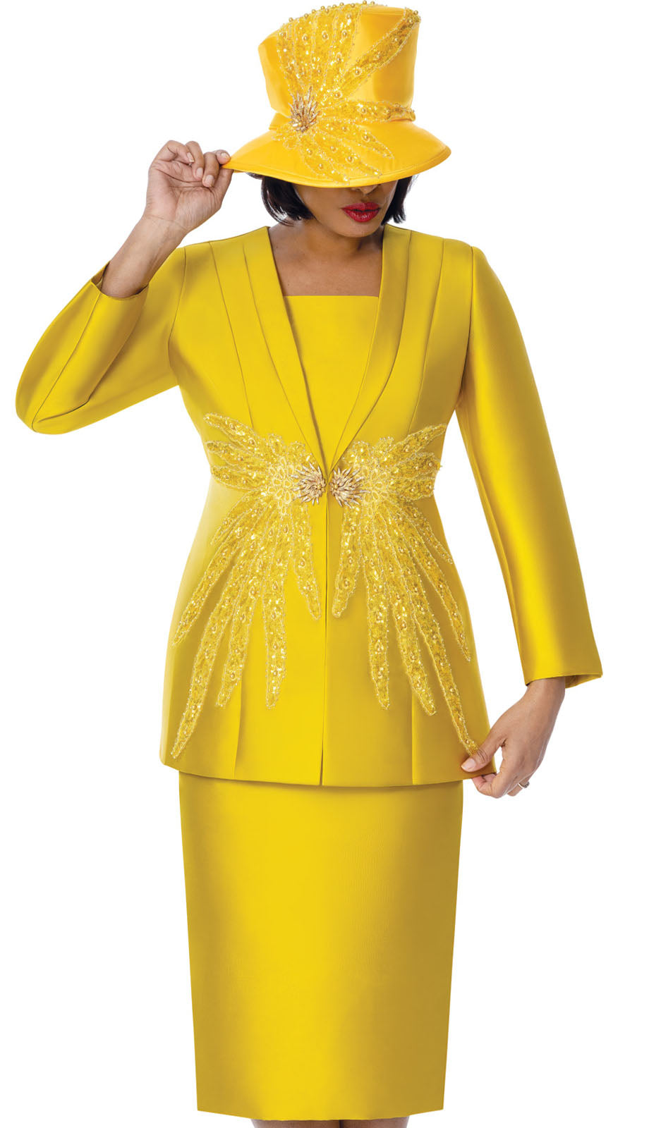 GMI 401942-YLW Church Suit