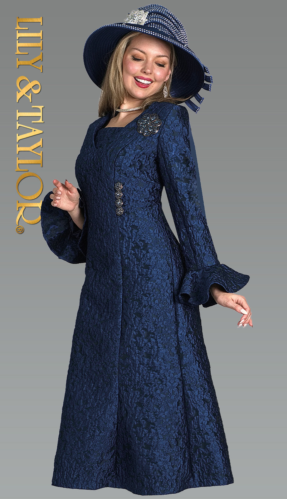 Lily and Taylor H478-HAT Church Hat