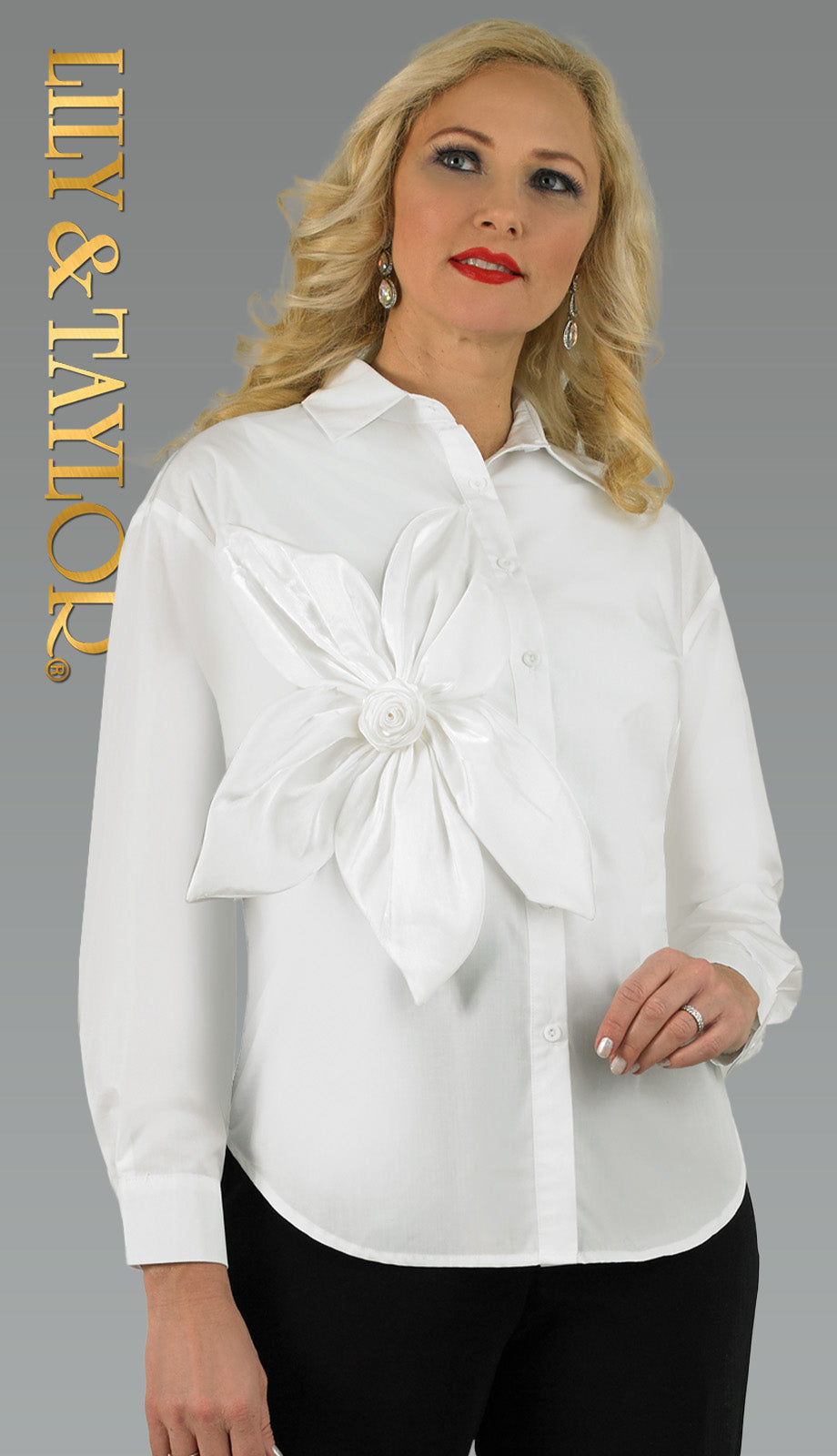 Lily and Taylor S108-WHT