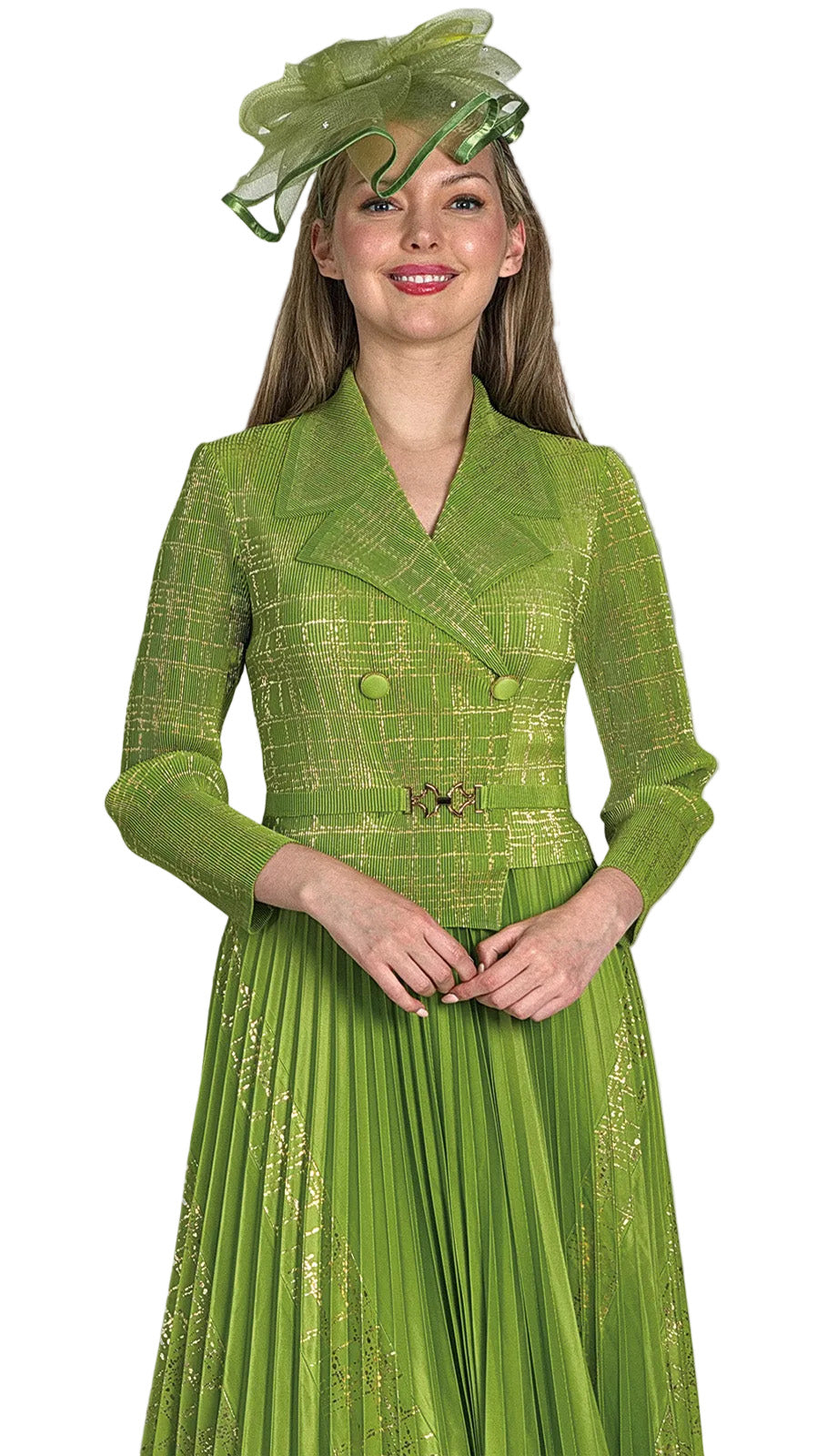 Lily and Taylor 5091-GRN-QS Church Dress