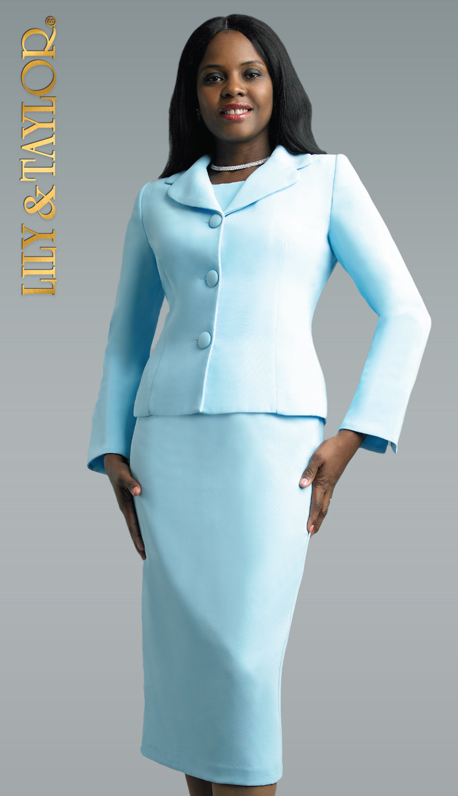 Lily And Taylor 4063-ICE Church Suit – Church Dresses