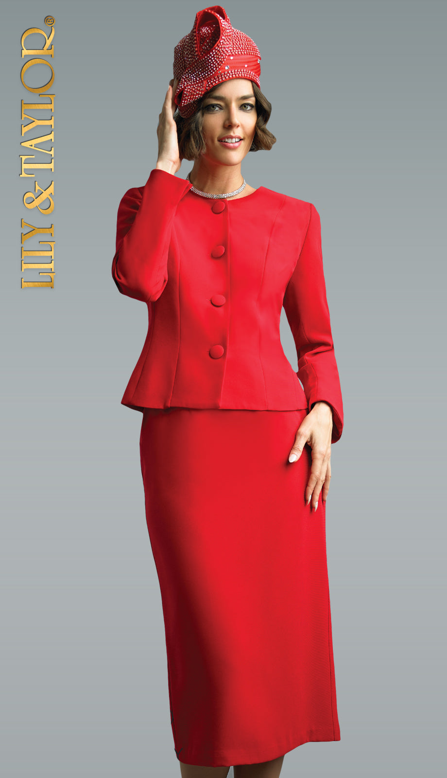 Lily And Taylor H150-HAT Church Hat