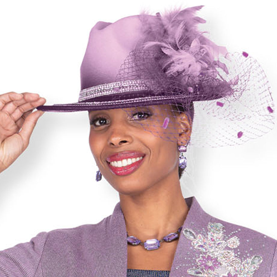 Champagne Italy H5959-LIL-IH Church Hat