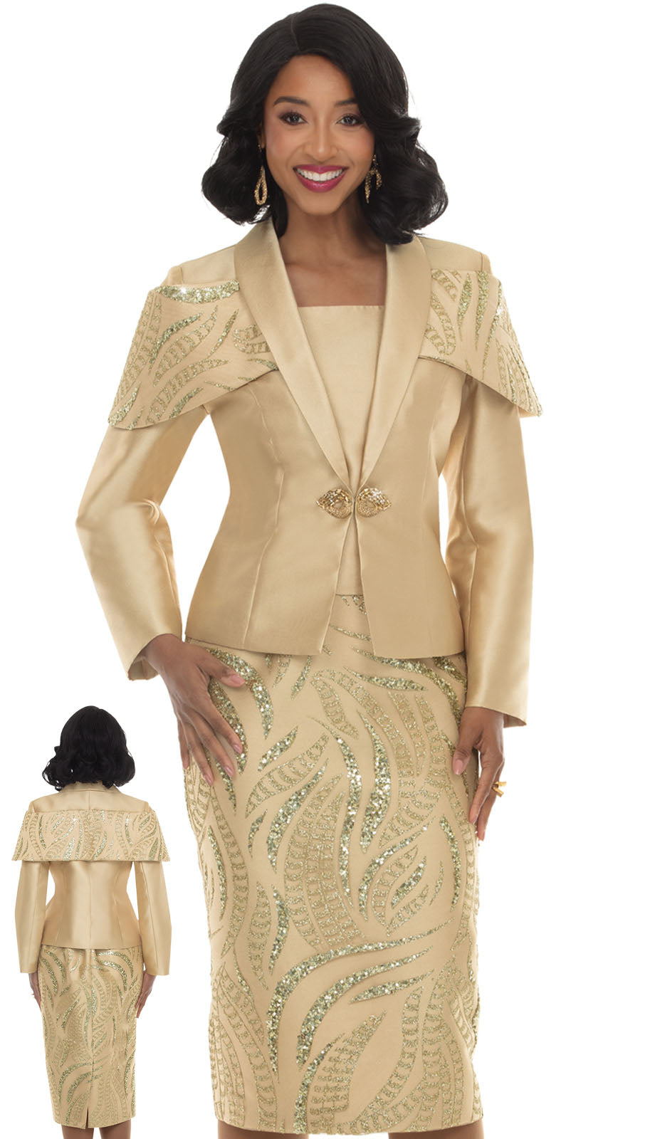 Lisa Rene 3395 Church Suit
