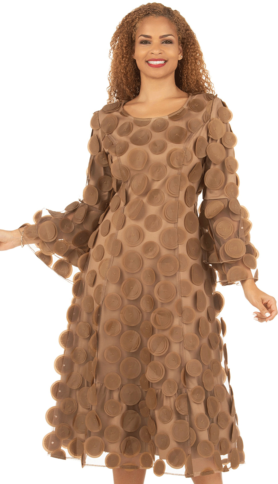 Giovanna D1650L-CHC Church Dress
