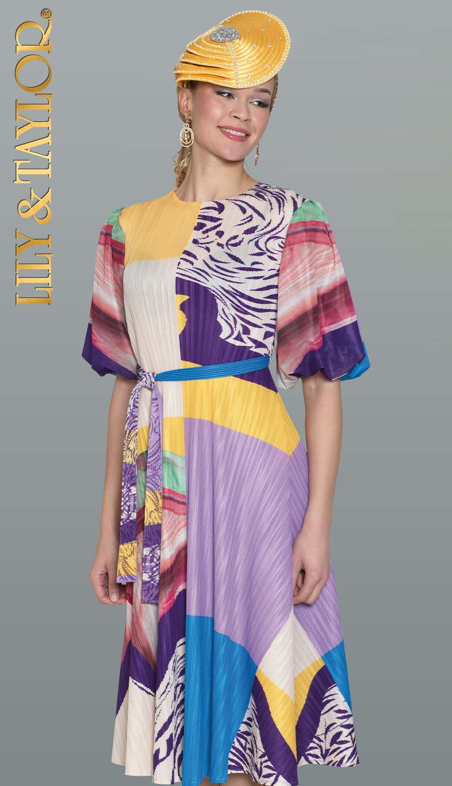 Lily And Taylor 5170-MLT Church Dress