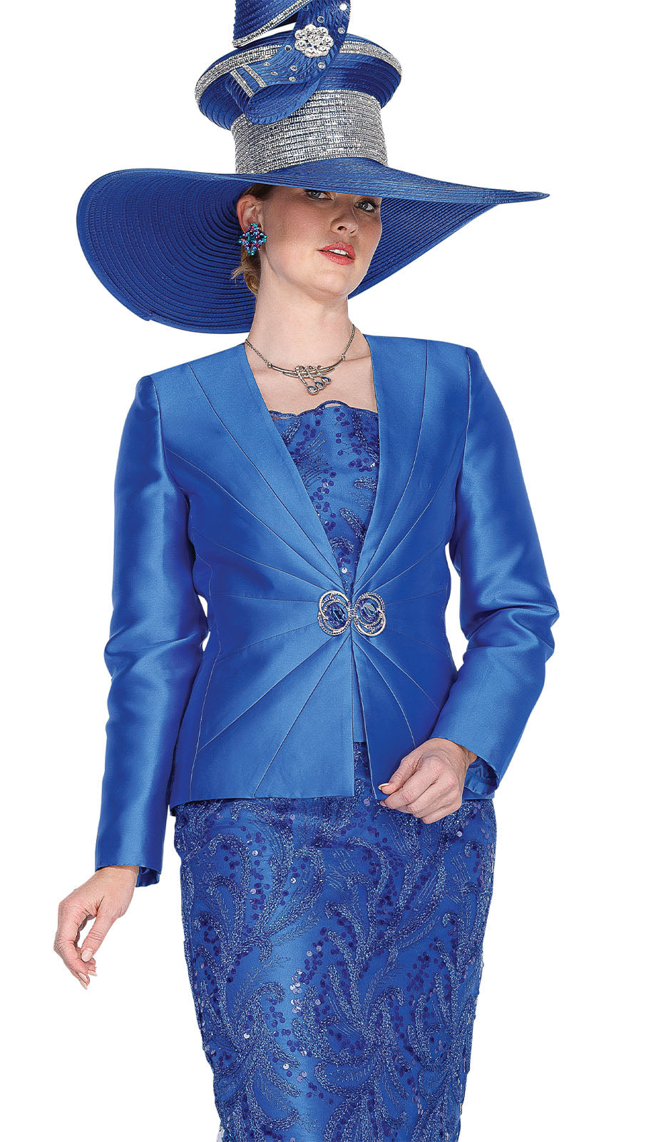 Champagne Italy 6220-H Church Hat