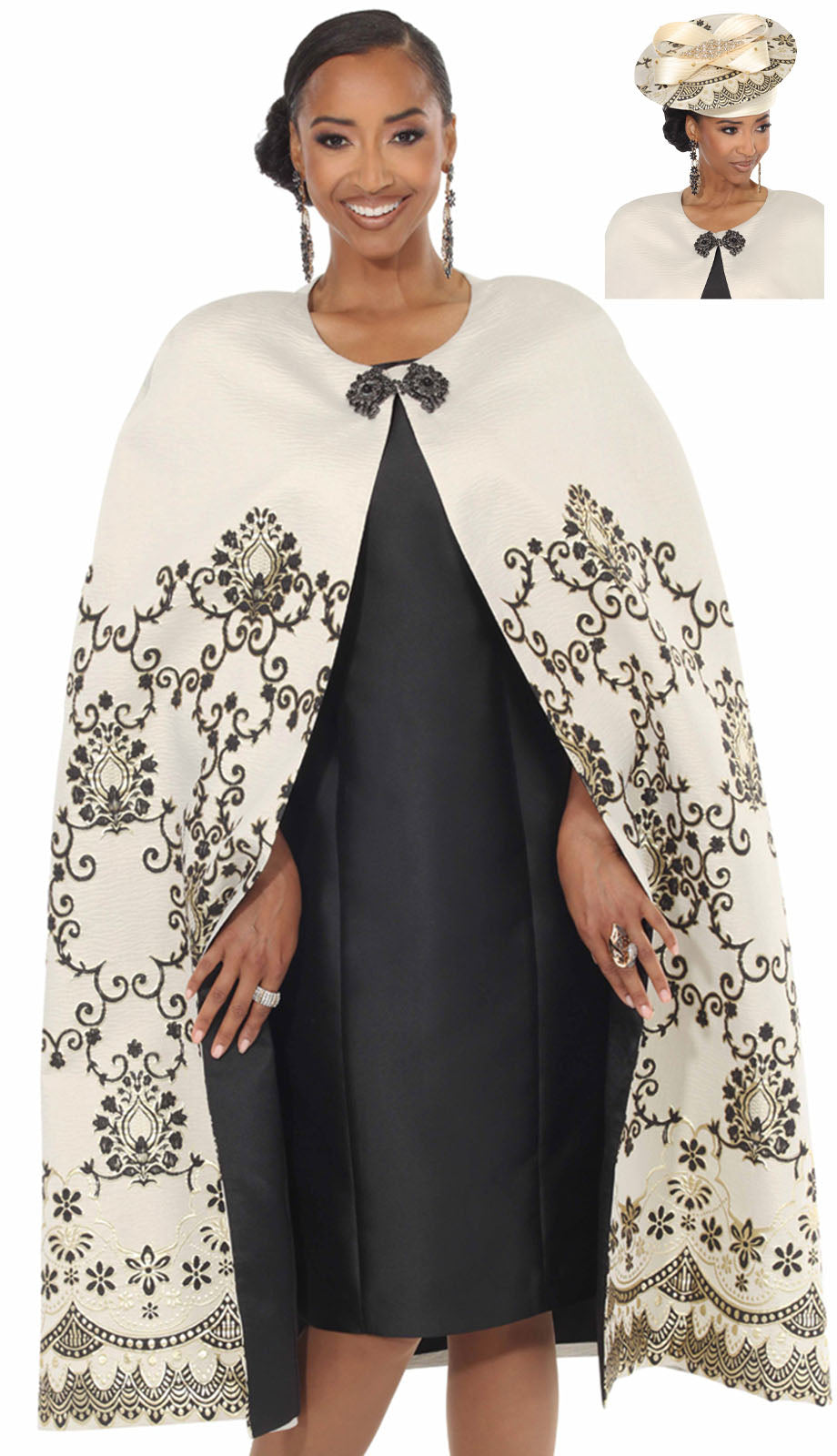 Lisa 240729-H Church Hat