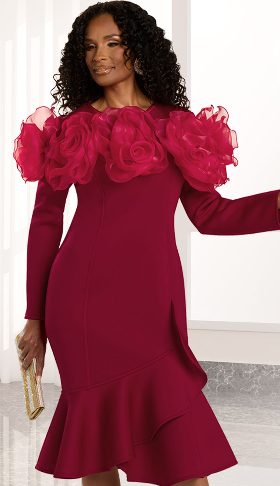 Donna Vinci 12109-BRY-IH Church Dress