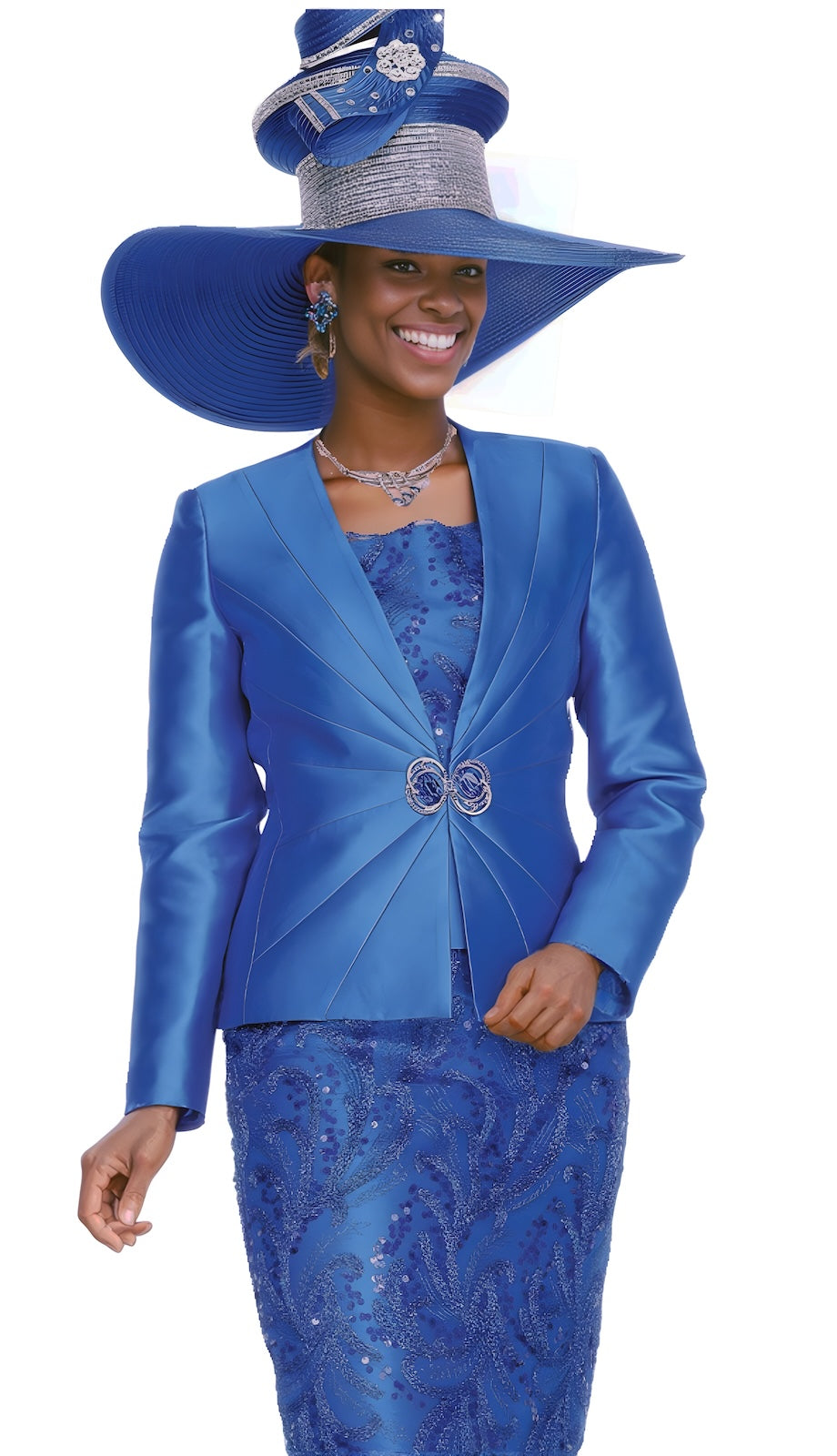 Champagne Italy 6220-QS Church Suit