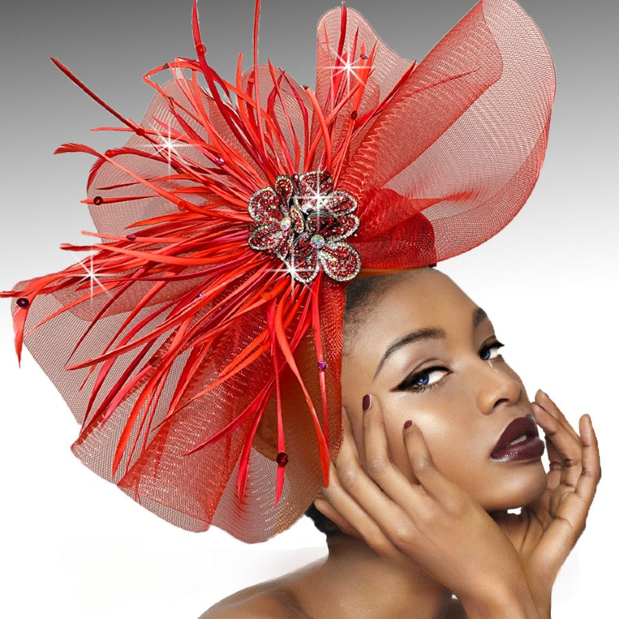 FA3033 NIGER-RE Church Fascinator