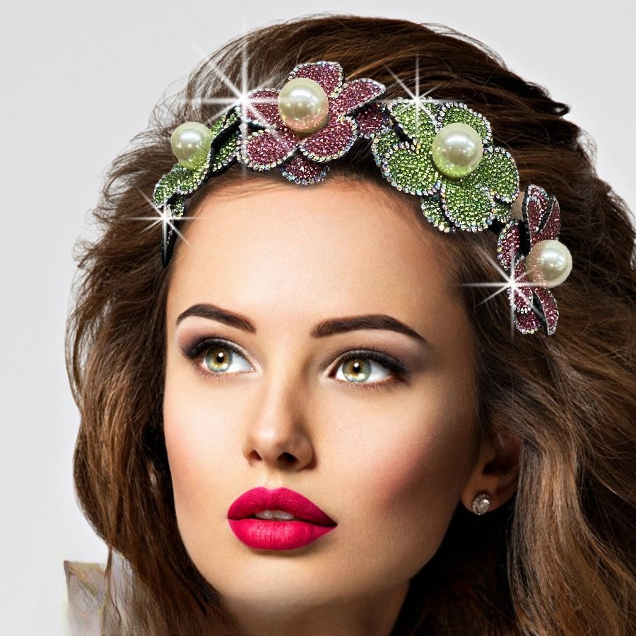 Church Hat FA3079 CRYSTAL CAMELIA-PL