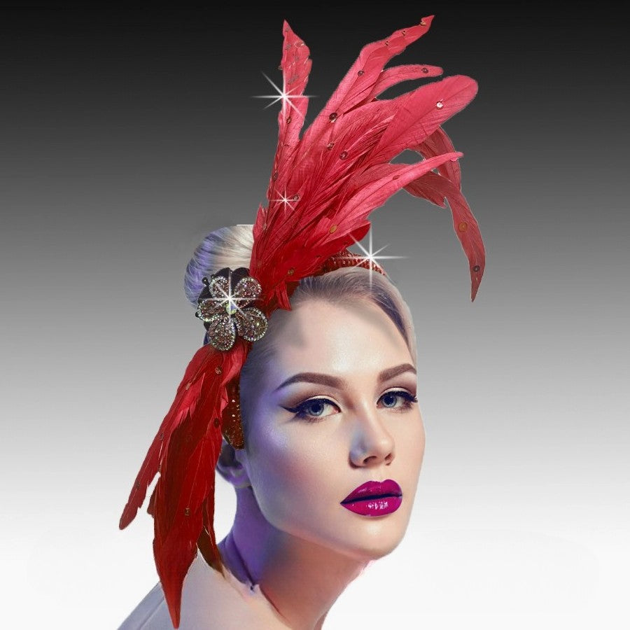 JOSEPHINE BAKER FA3217-RE Church Fascinator