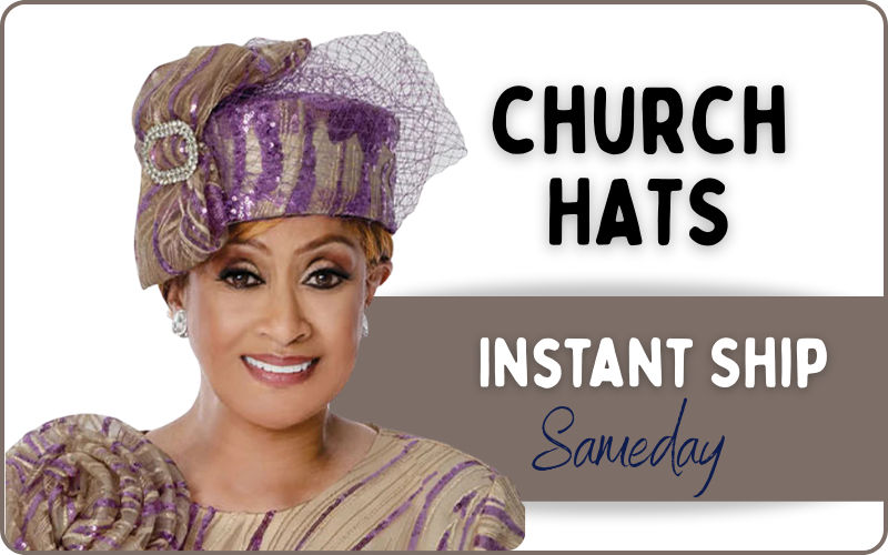 Church Hats Instant Ship