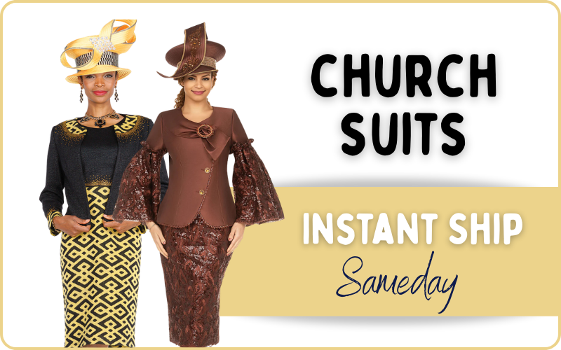 Church Suits Instant Ship