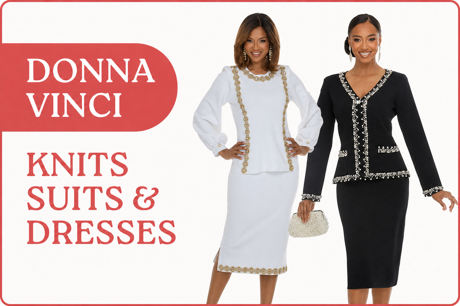Donna Vinci Knit Suits & Dresses