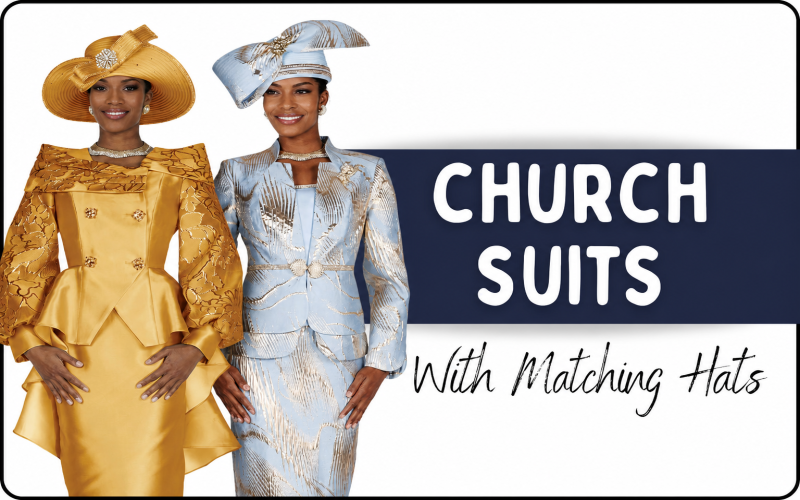 Church Suits With Matching Hats