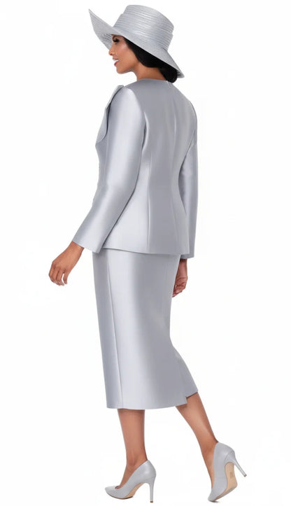 GMI G400572-SLV-QS Womens Church Suit