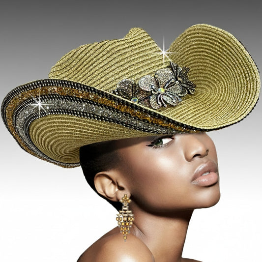 Hat SC2939-GLD Acapulco