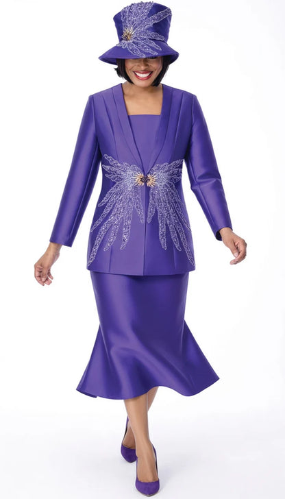 GMI 402012-PUR-H Church Hat