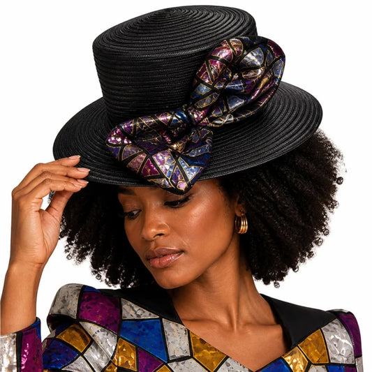 GMI 402152-BLK-H Church Hat