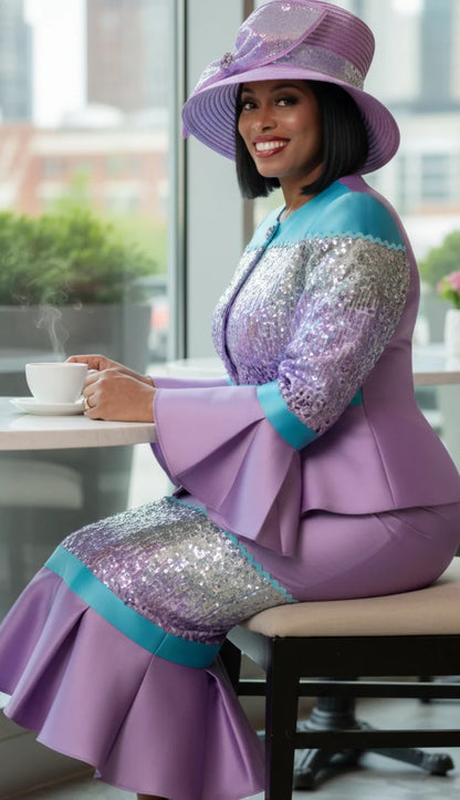 GMI G401832-H Ladies Church Suit-Hat