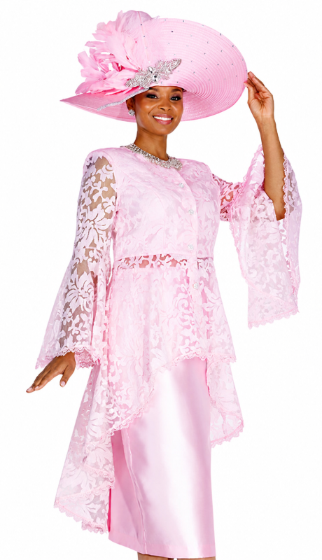 Aussie Austine 6258-PNK Church Suit