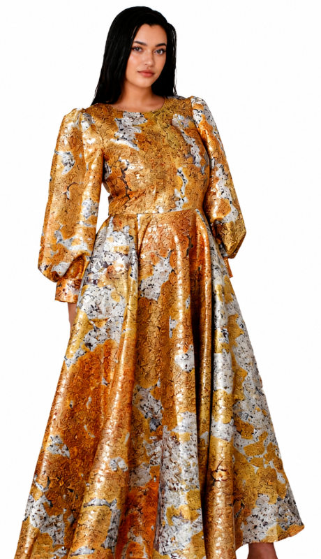 Tally Taylor 4848-YLW-QS Church Dress