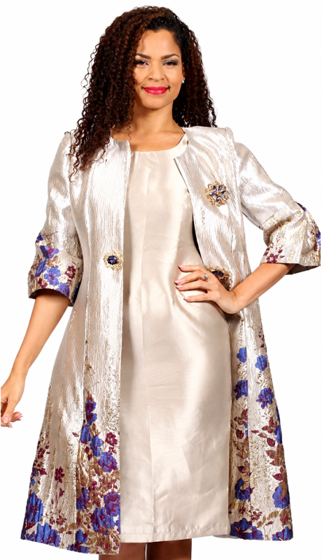 Diana Couture 8720-CWP Church Dress