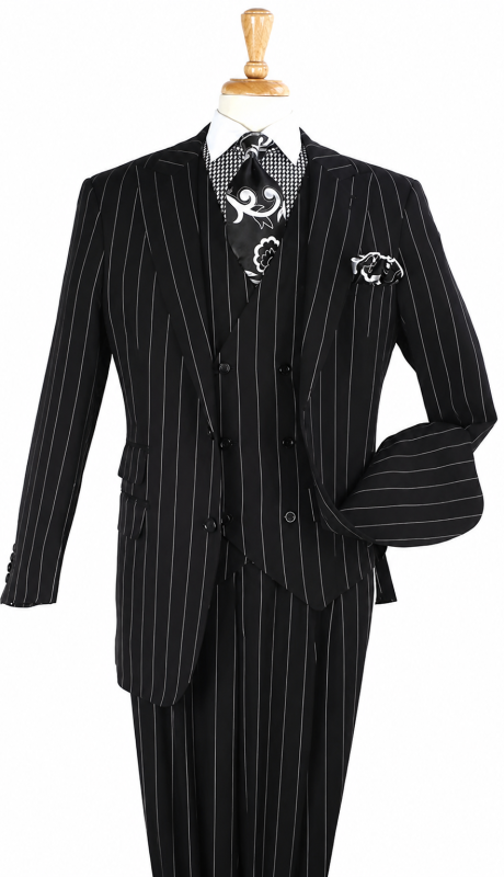 Iconic B-301-BLK-CO Mens Suit