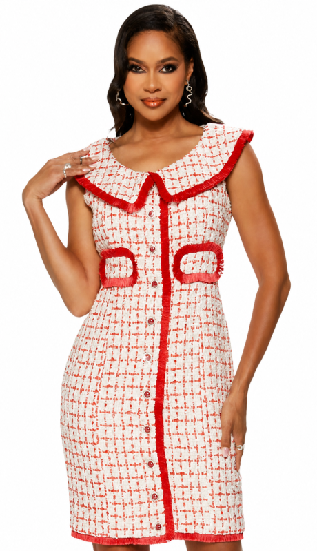 Love The Queen 17482-D Church Dress