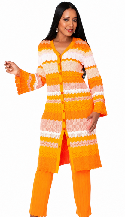 Kayla By Tally Taylor 51013-ORG Church Suit
