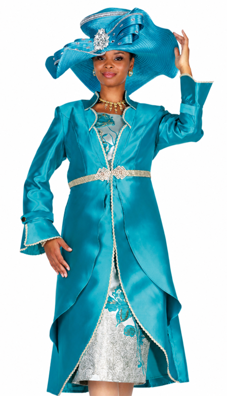 Elite Champagne 6255-TLG-QS Church Suit