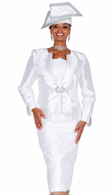 Elite Champagne 6465 Church Suit