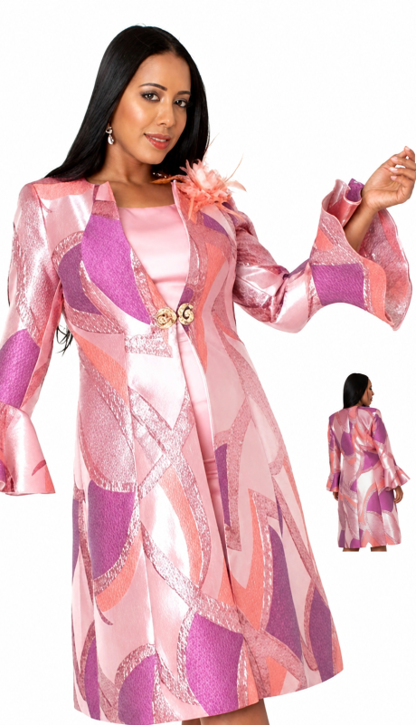 Tally Taylor 41088-PNK Church Suit