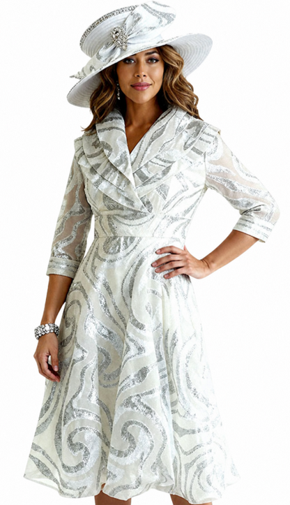 Donna Vinci 12249 Ladies Church Dress
