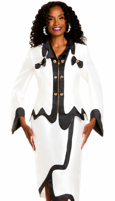 Donna Vinci 12143-IH Church Suit