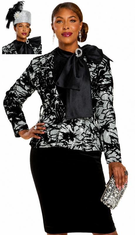 Donna Vinci 12214-IH Church Suit