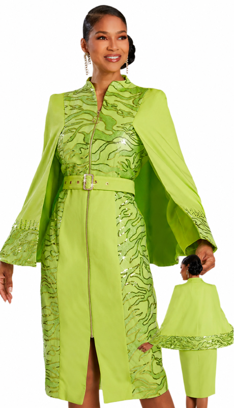 Donna Vinci 5858-IH Church Dress