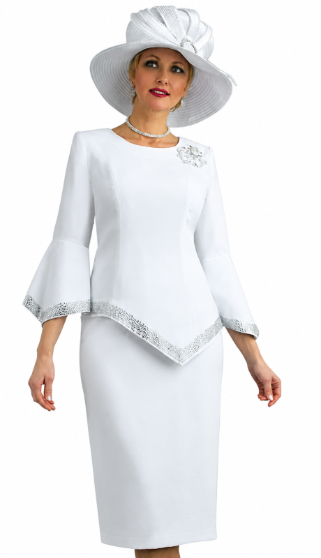 Lily And Taylor 4471-WHT