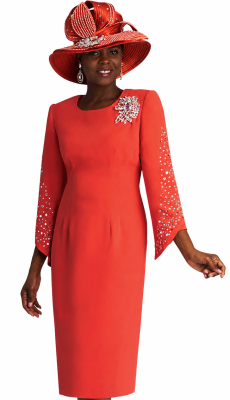 Lily And Taylor 4385-BORG Church Dress