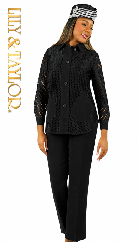 Lily And Taylor 4781-BLK